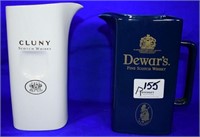 Two Whisky Water Jugs