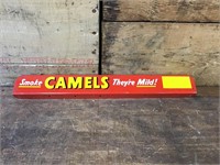 Original Smoke Camels Advertising Sign