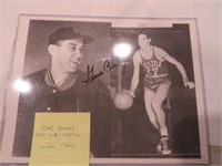 Gene Conley Dual Sport Signed Print