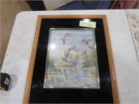 Vintage Bradley Jackson Framed Duck Print