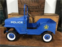 Police Jeep Pedal Car