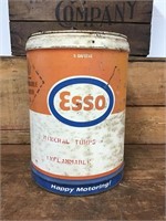 Esso 5 Gallon Mineral Turps Drum