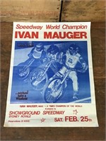 Original 1978 Sydney Showground Ivan Mauger Poster