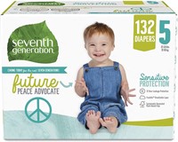 Seventh Generation Baby Diapers, Size 5