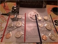 THE USA MINT 1997 UNCIRCULATED COIN SET
