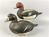 2 Orville LaPort Duck Decoys, Red Lake, MN, 1