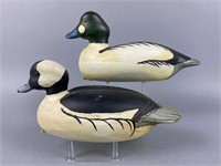 2 Bob Sanders Duck Decoys, Marcell, MN, 1
