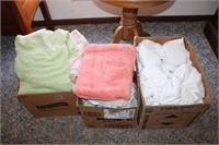3 BOXES OF SOFTGOODS