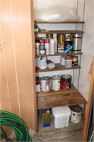 CONTENTS OF CLOSETS-MOSTLY PAINT