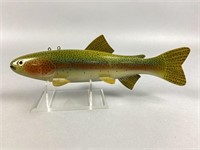Jim Walker Rainbow Trout Fish Spearing Decoy,