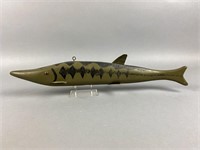 24"L Sturgeon Coaxer Spearing Decoy by Unknown