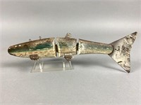 Pearl Bethel Jointed Fish Spearing Decoy, Park