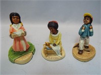 The Poppets Child Figurines (3)