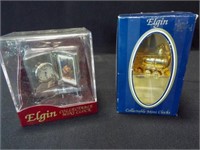 Elgin Mini Clocks in box (2)