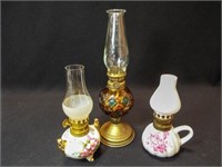 Small Oil Lamps (3)