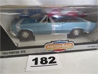 1/12 SCALE, 1968 PONTIAC GTO, DIECAST, NEW IN BOX