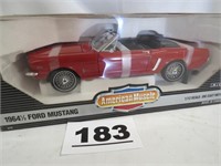 1/12 SCALE 1964 1/2 FORD MUSTANG CONVERTIBLE, NIB