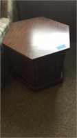 End Table and VHS Cabinet