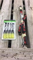 Pittsburgh 4 Pc Chisel Set, & Body Panel Removers