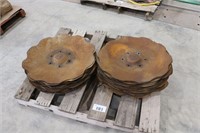 30 USED LEMKEN DISC BLADES - 25"