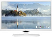 LG Electronics 24" 720p LED HD TV, white