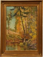 Cecil Crawford O'Gorman, Oil on Board, Landscape