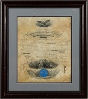 Military Appointment Signed by Theodore Roosevelt