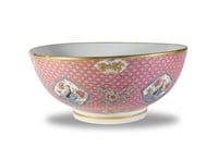 Chinese Export Style Famille Rose Bowl, 18th C#