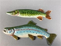 2 Bill Green Fish Plaques, LaPrairie, MN, 1