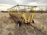 20' 4 Wheel Hay Rack