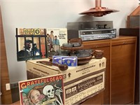 Vintage Electronics Records, Mid Century Modern coins & more