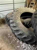 Set of 2 20.8x42 Good Year Tractor Tires, 40%