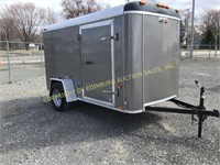 2004 CARGO PRO 10' S/A ENCLOSED TRAILER