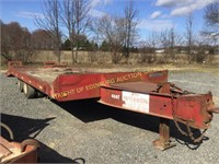 1989 EAGER BEAVER 17' TANDEM AXLE DECKOVER EQUIPME