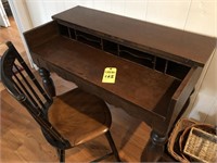 Vintage Writing Desk and Chair