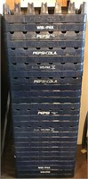29) Plastic PepsiCola Crates