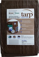 11'x9' Brown Tarp