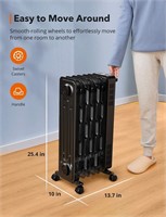 TaoTronics 15 Oil-Filled Radiator Space Heater