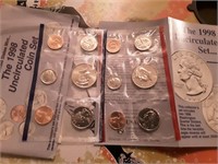 UNCIRCULATED 1998 COIN SET