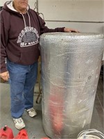 LARGE ROLL OF SILVER INSULATION