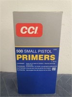 CCi 500 SMALL PISTOL PRIMERS 1000