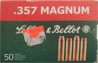 SELLIER & BELLOT .357 MAGNUM 50 RDS