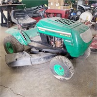 POWER PRO RIDING MOWER--FOR PARTS-BAD ENGINE