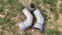 2- Hastings Irrigation 7" Elbows and End Cap *Loc1