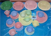 Pastel Vintage Dishes