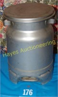 Cream Canister -Alum. or Stainless - 13" Tall