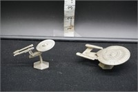 USS Enterprises Pewter Figurines