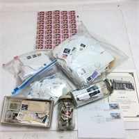 STAMP COLLECTION, USED & UNUSED