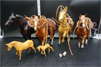 Six Toy Horses