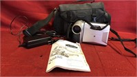 Camera with bag and charger